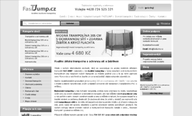 Internetový obchod www.fastjump.cz